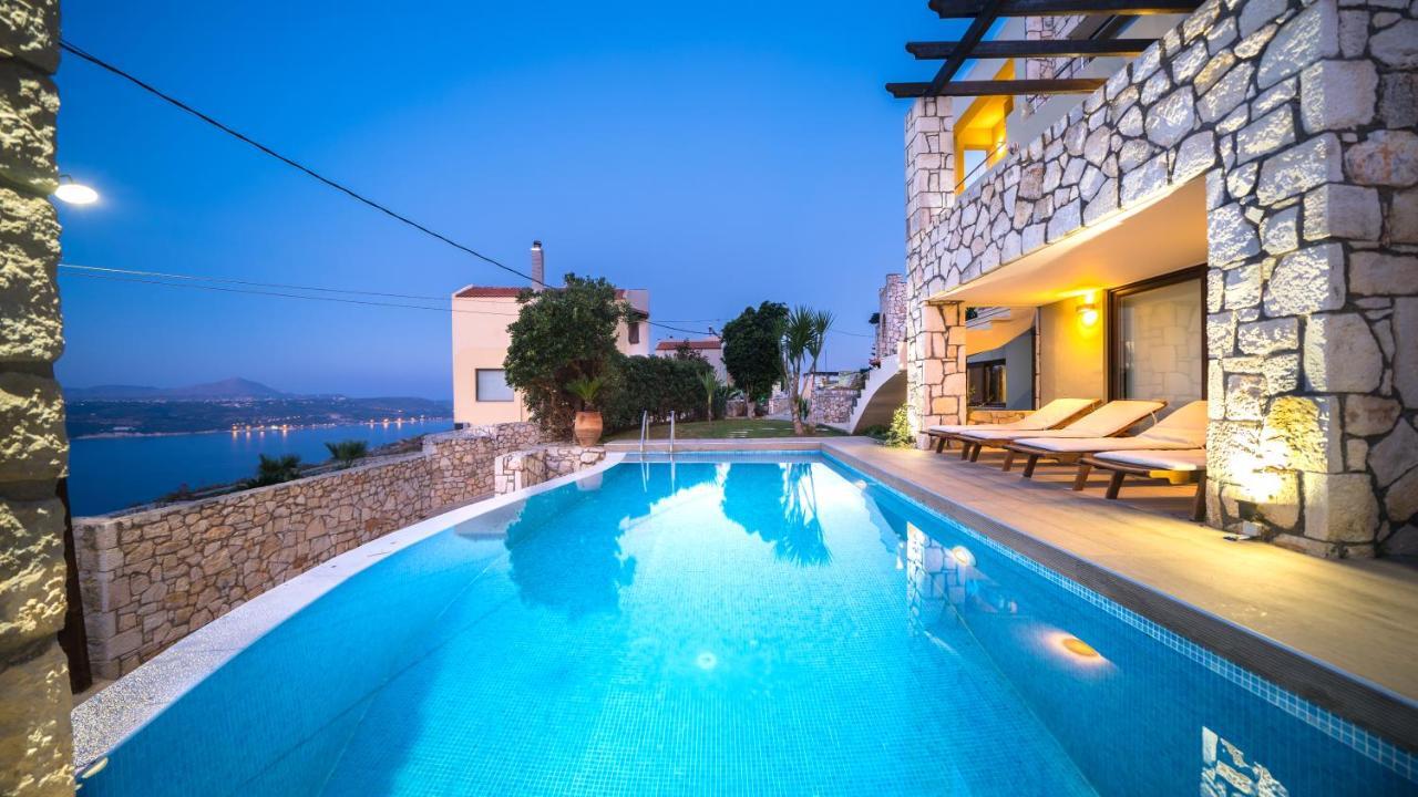 Villa Majestic Crete Heated Pool And Sauna Megala Chorafia Екстериор снимка