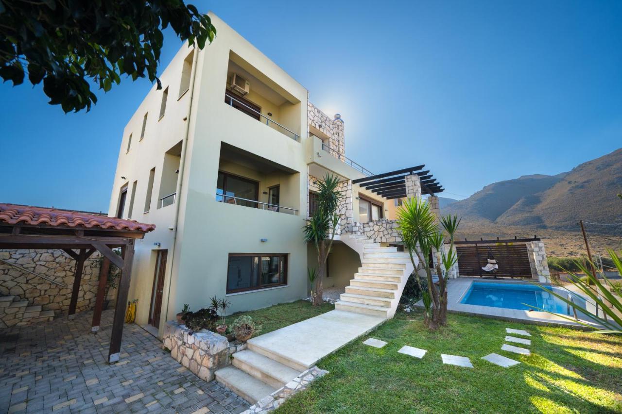 Villa Majestic Crete Heated Pool And Sauna Megala Chorafia Екстериор снимка