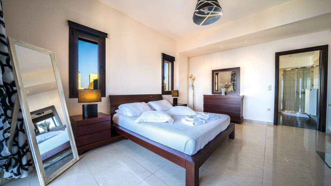 Villa Majestic Crete Heated Pool And Sauna Megala Chorafia Екстериор снимка