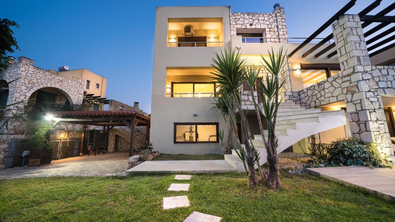 Villa Majestic Crete Heated Pool And Sauna Megala Chorafia Екстериор снимка