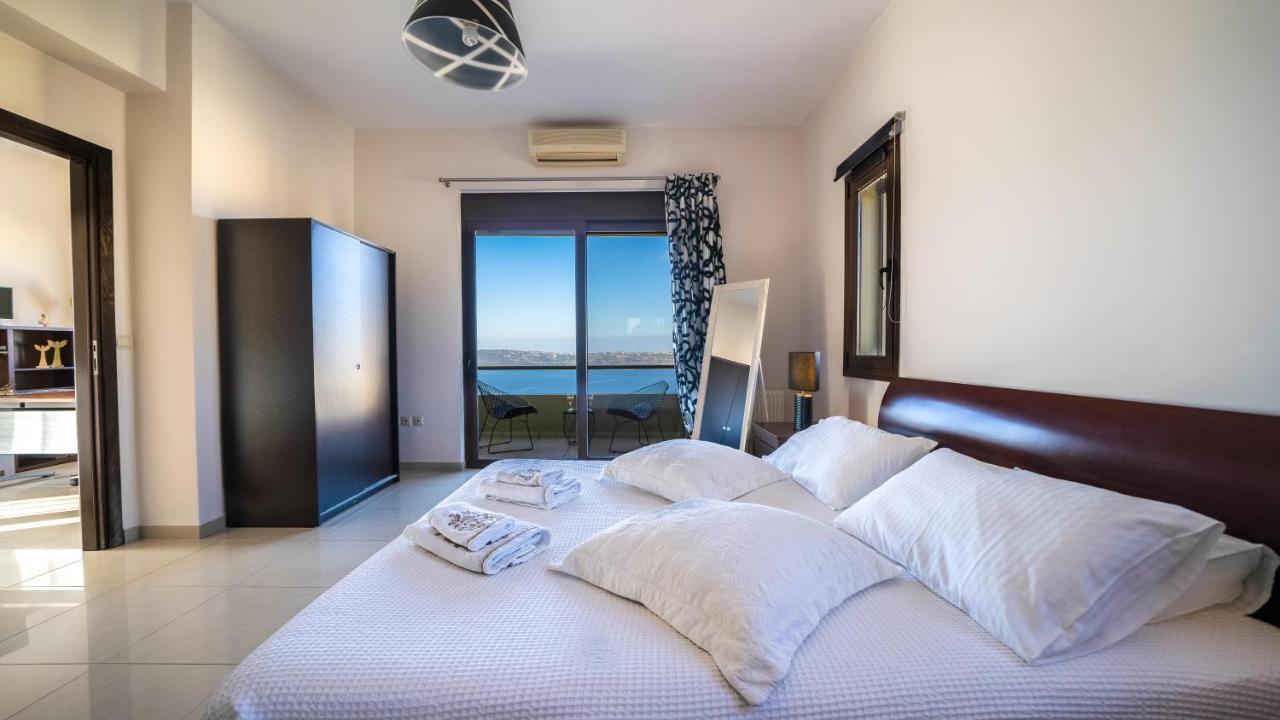 Villa Majestic Crete Heated Pool And Sauna Megala Chorafia Екстериор снимка