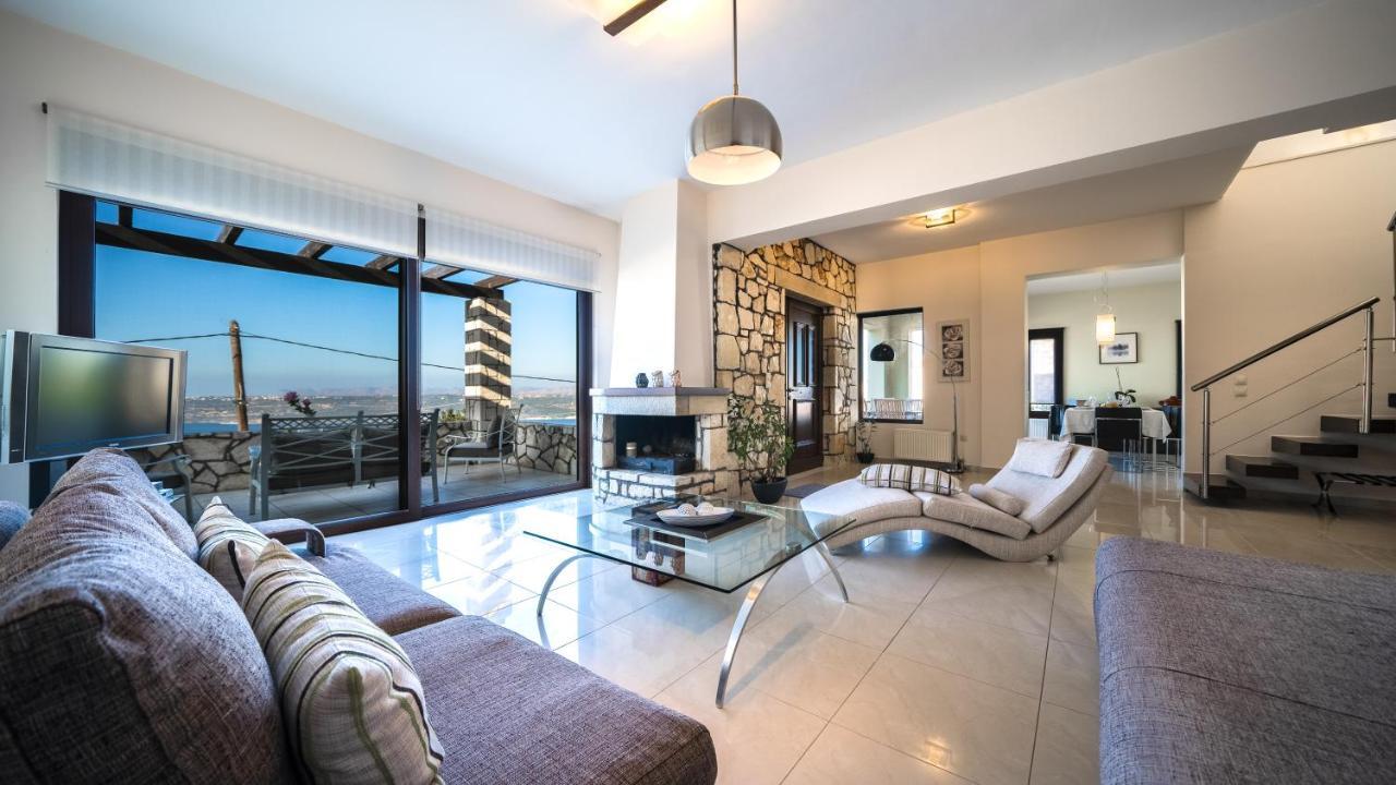 Villa Majestic Crete Heated Pool And Sauna Megala Chorafia Екстериор снимка