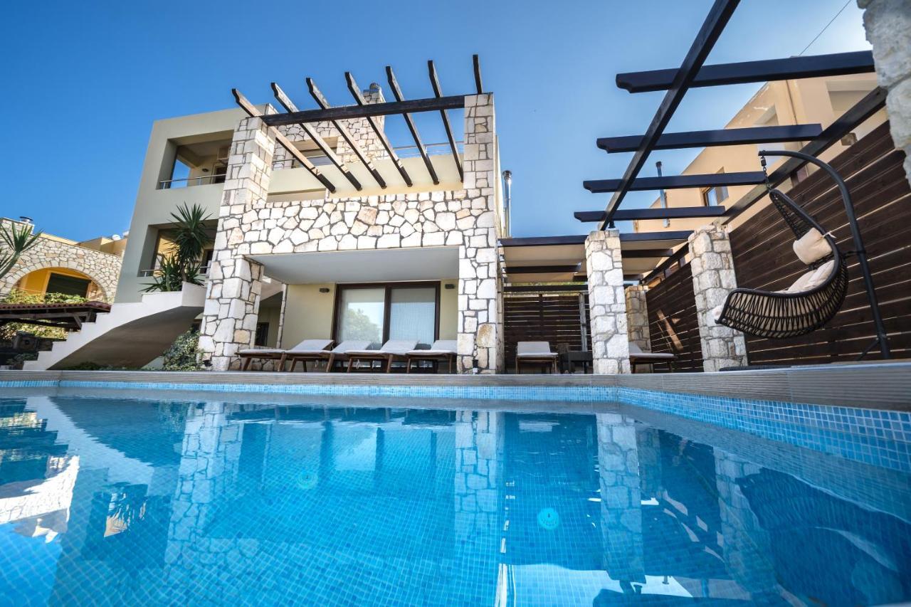 Villa Majestic Crete Heated Pool And Sauna Megala Chorafia Екстериор снимка